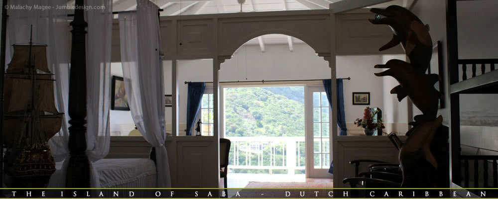 The Dutch Room at Selra Dunia Boutique Hotel on Saba